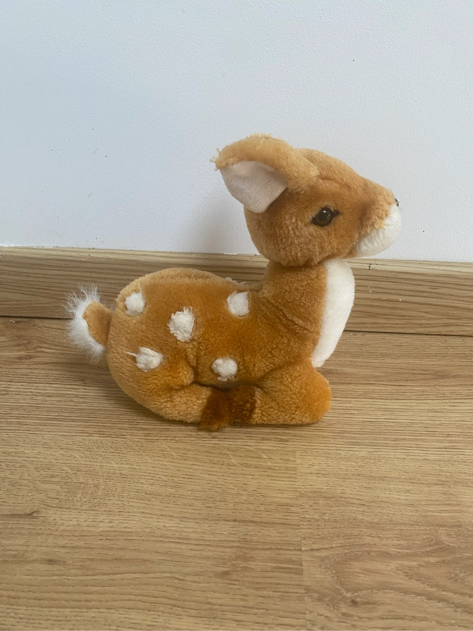 Peluche faon vintage 